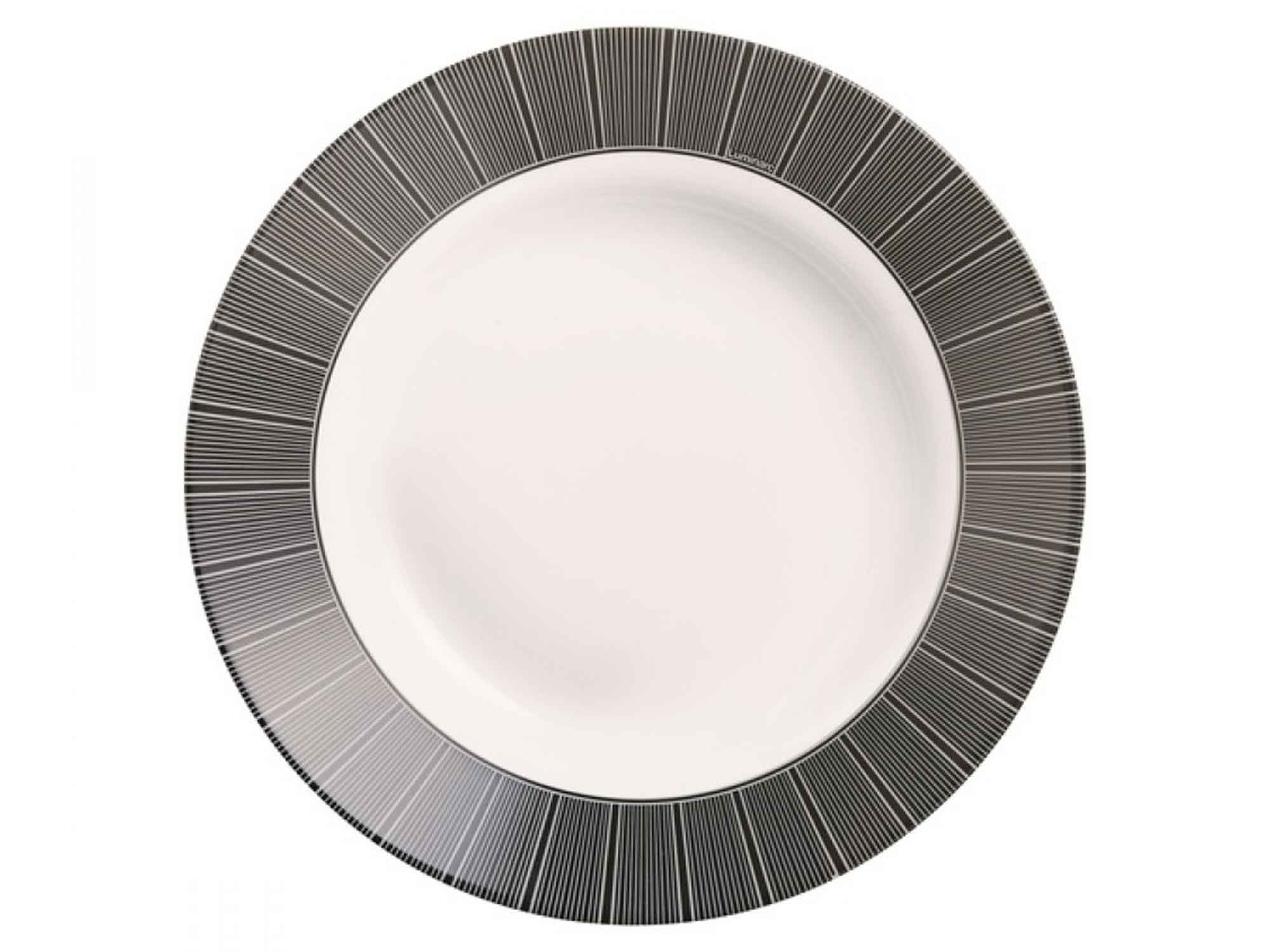 тарелка luminarc p6135 aster black dinner 26cm